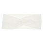 White Twisted Headwrap,