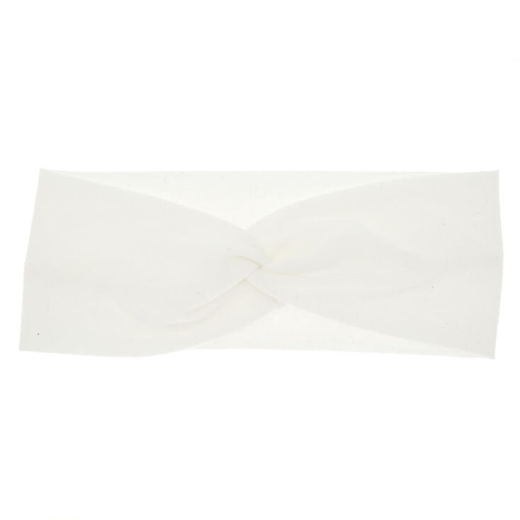 Twisted Headwrap - White,