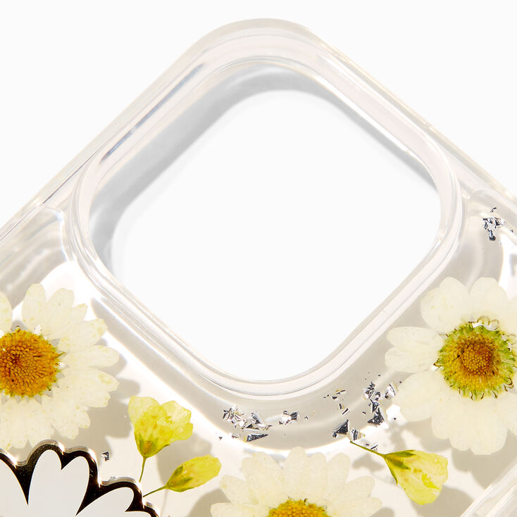 Daisy Ring Holder Protective Phone Case - Fits iPhone 14 Pro,