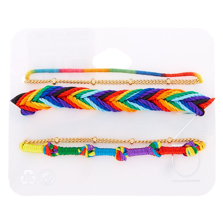 Rainbow Daze Bracelets - 5 Pack,