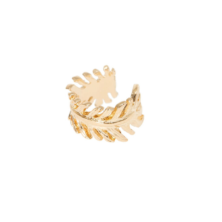 Gold Leaf Ear Cuff,