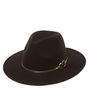 Western Flat Brim Black Hat | Icing US