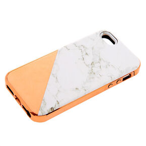 Rose Gold Marble Protective Phone Case - Fits iPhone&reg; 6/7/8/SE,