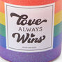 &quot;Love Always Wins&quot; Jar Candle,