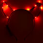 Light Up Red Devil Ears Headband,