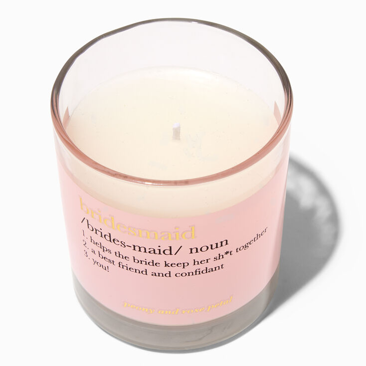 Bridesmaid Scented Candle,