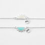 Best Friends Split Sun Chain Bracelets - 2 Pack,
