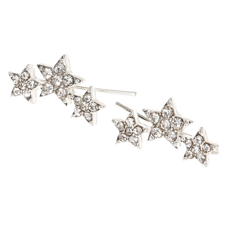 Crystal Star Trio Ear Crawlers,