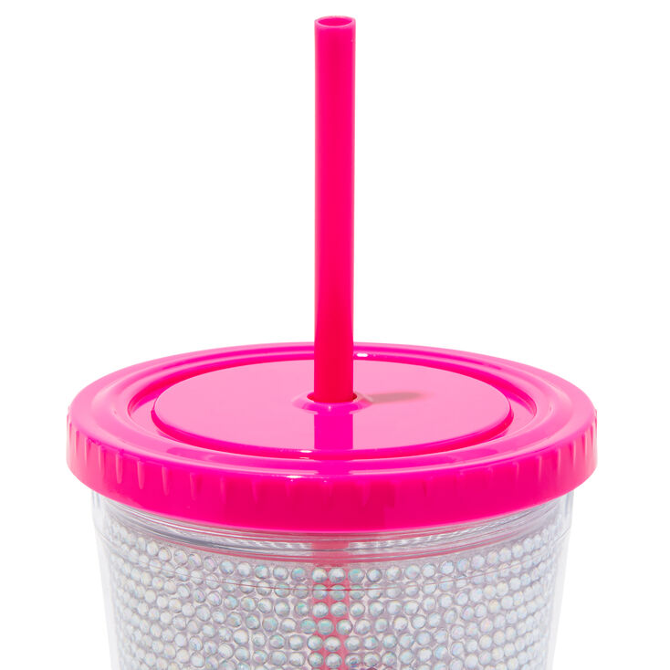 Barbie&trade; Silver Rhinestone Tumbler,