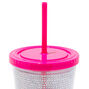 Barbie&trade; Silver Rhinestone Tumbler,