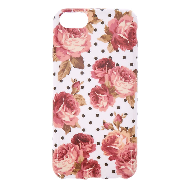 Floral & Polka Dot Phone Case,