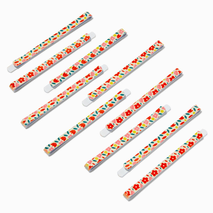 Floral Bobby Pins - 10 Pack,