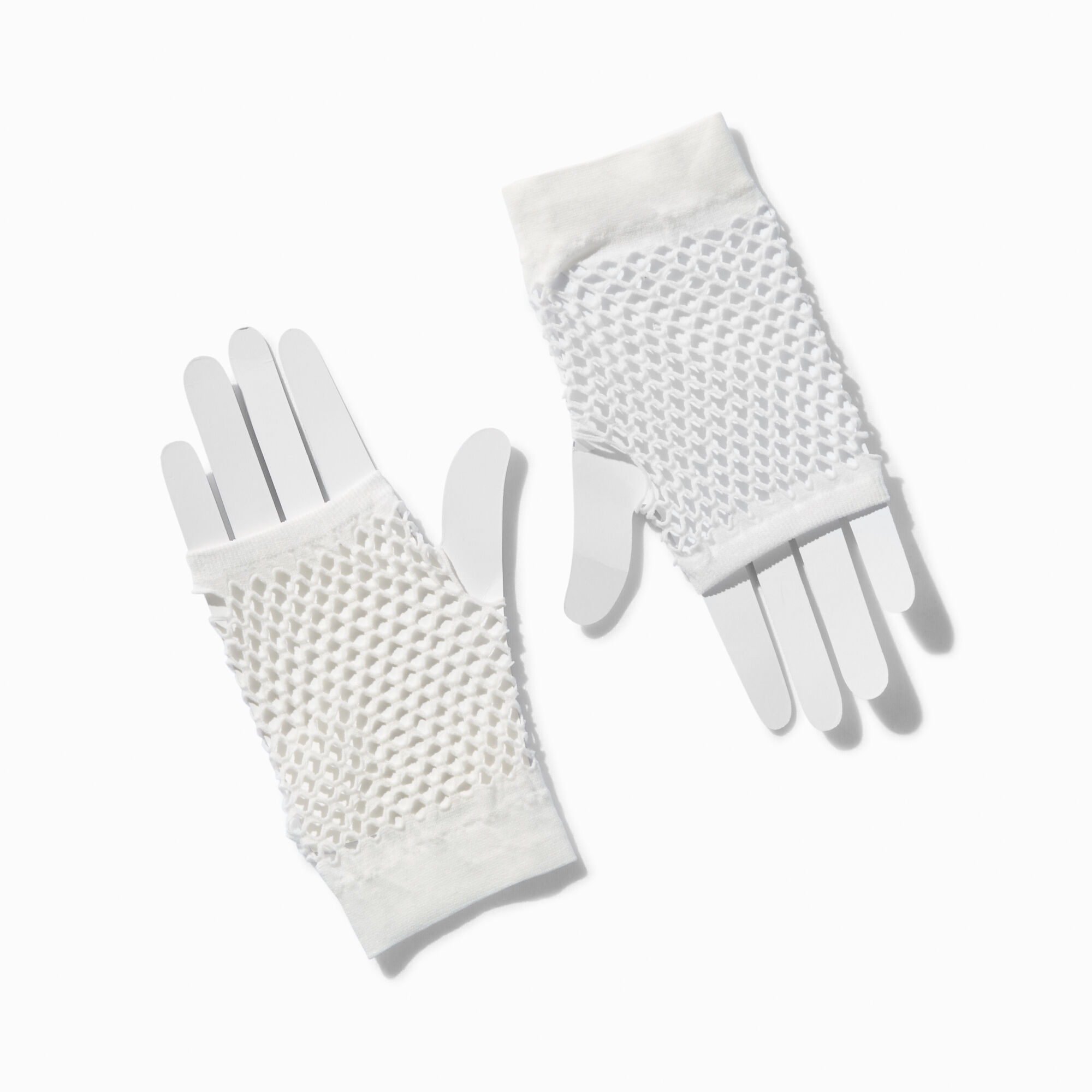 White fingerless gloves new arrivals