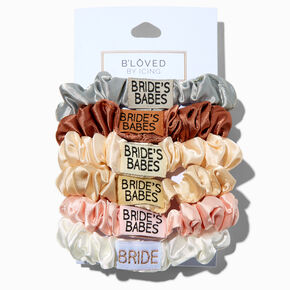 The Bride &amp; Bride&#39;s Babes Hair Scrunchies - 6 Pack,