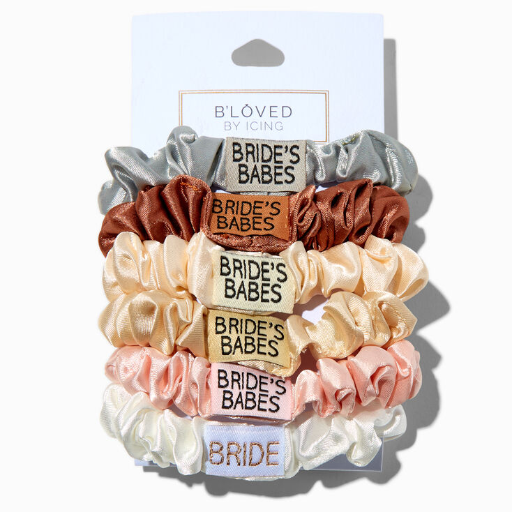 The Bride &amp; Bride&#39;s Babes Hair Scrunchies - 6 Pack,