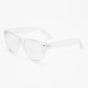 Holographic Rectangular Clear Lens Frames,