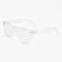 Holographic Rectangular Clear Lens Frames,