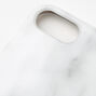 White Marble Protective Phone Case - Fits iPhone 6/7/8/SE,