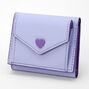 Lavender Heart Trifold Wallet,