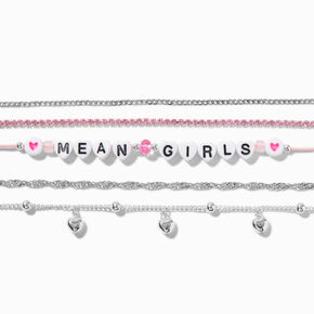 Mean Girls&trade; x ICING Silver-tone Bracelet Set - 5 Pack,