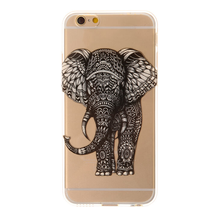 Doodle Elephant Phone Case - Fits iPhone 6/6S,