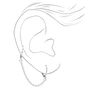 Silver Crystal Ball Ear Cuff &amp; Mixed Earrings - 6 Pack,