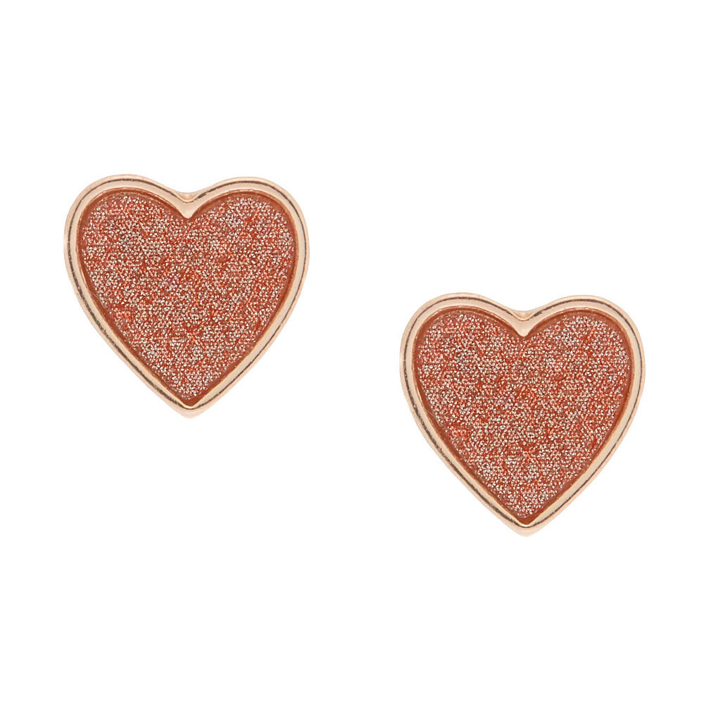 Kate spade glitter heart earrings store