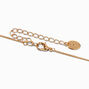 Gold &#39;Wifey&#39; Embellished Charm Necklace,