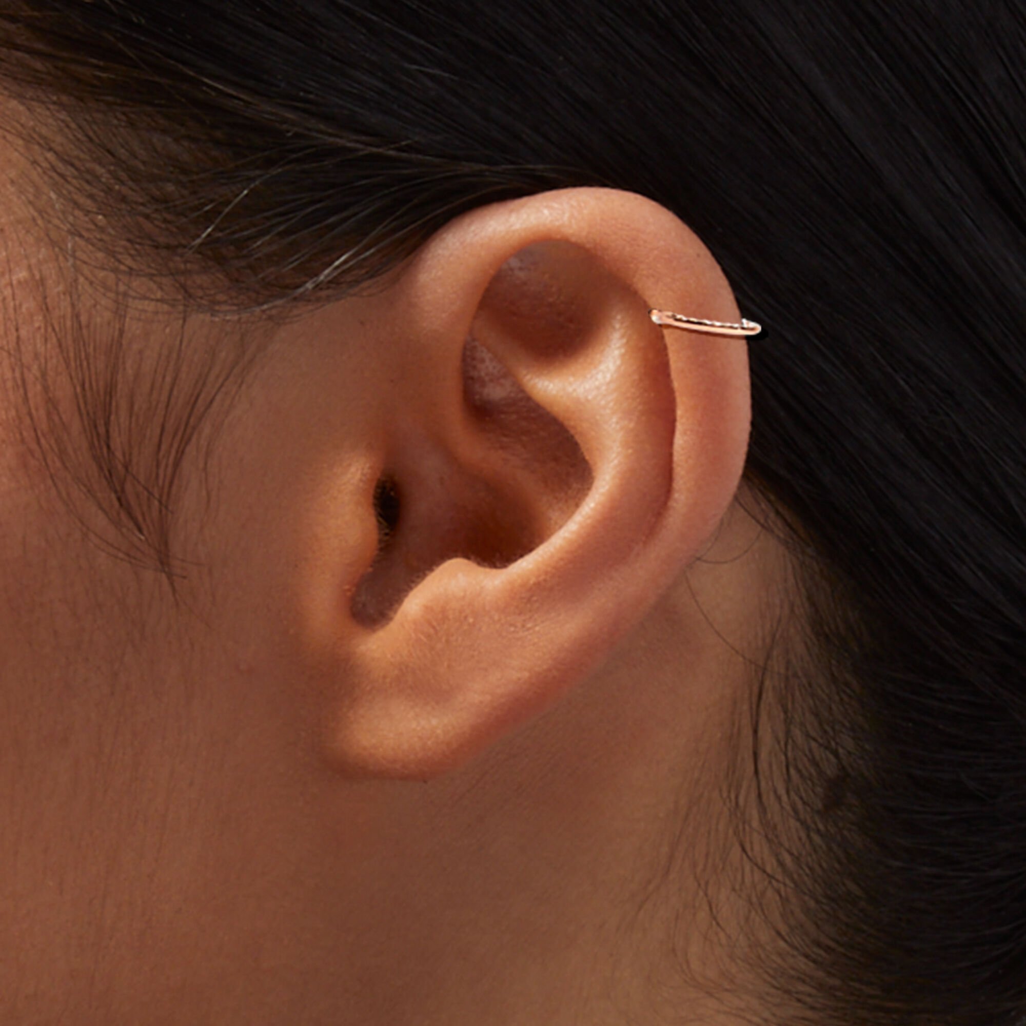 Cartilage top clicker hoop