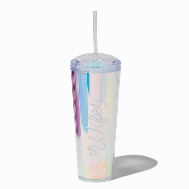 &quot;Wifey&quot; Iridescent Tumbler,