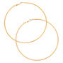 Gold 100MM Hoop Earrings,