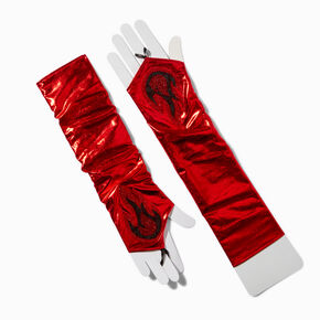 Devil Flames Long Arm Warmers,