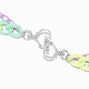 Pastel Heart Chunky Link Jean Chain,