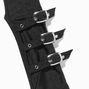 Black Triple Buckle Arm Warmers,