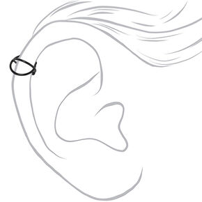Mixed Metal Criss Cross Ear Cuff - 3 Pack,