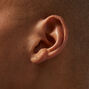14K Gold 3MM Ball Stud Earrings,