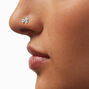 Titanium Gold 20G Embellished Mixed Nose Rings - 6 Pack,
