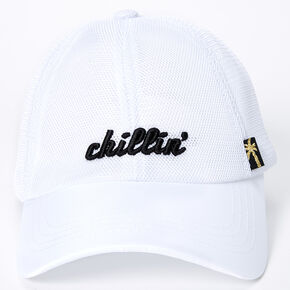 Chillin&#39; Baseball Cap - White,