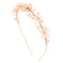 Pink Pearl Flower Headband,