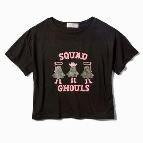 &#39;&#39;Squad Ghouls&#39;&#39; Cowgirl Ghost Halloween Tee ,