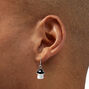 Black Mushroom Drop Earrings,