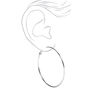 Silver 50MM Hoop Earrings,
