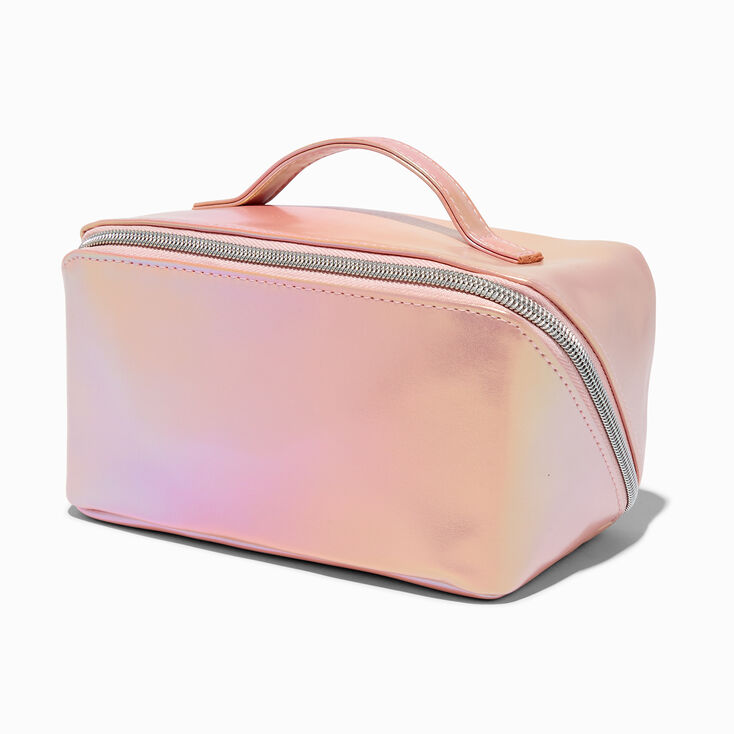 Flat AB Pink Makeup Bag,