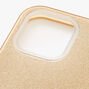 Gold Glitter Protective Phone Case - Fits iPhone&reg; 12 Pro Max,