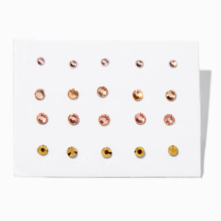 Neutral Nose Gems - 20 Pack,