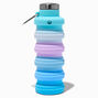 Collapsible Blue Ombre Water Bottle,