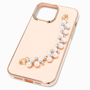 Pearl &amp; Crystal Strap Phone Case - Fits iPhone&reg; 13 Pro Max,