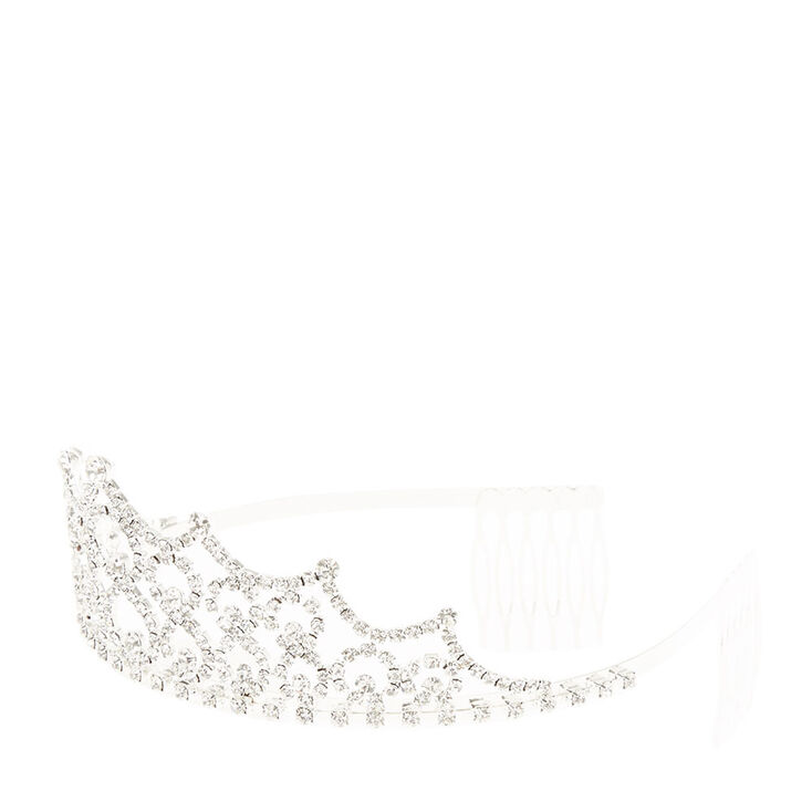 Caroline Silver Classic Tiara,