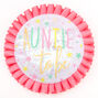 Auntie To Be Twinkle Star Button - Pink,