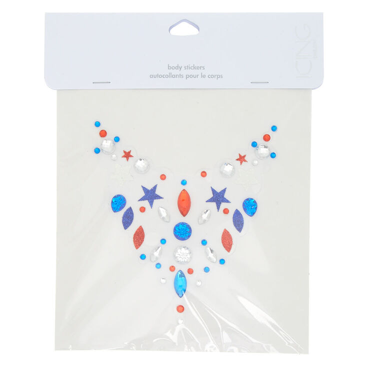 Patriotic Body Stickers,